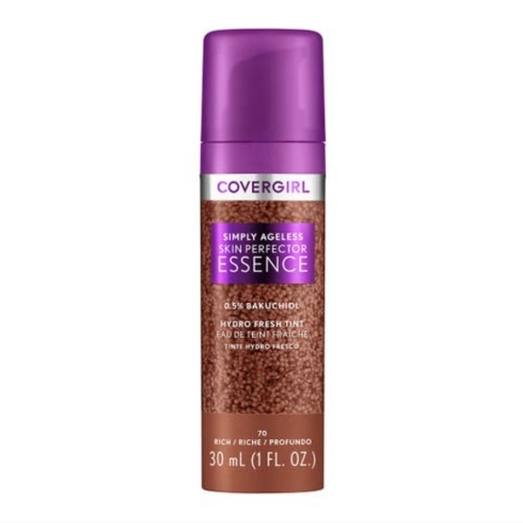 New Covergirl Simply Ageless Skin Perfector Essence - Picture 1 of 7